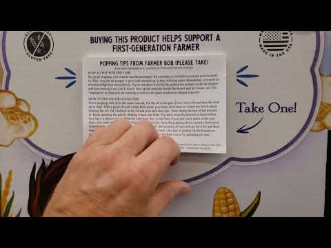 Princeton Popcorn Popping Tips Tear Sheet