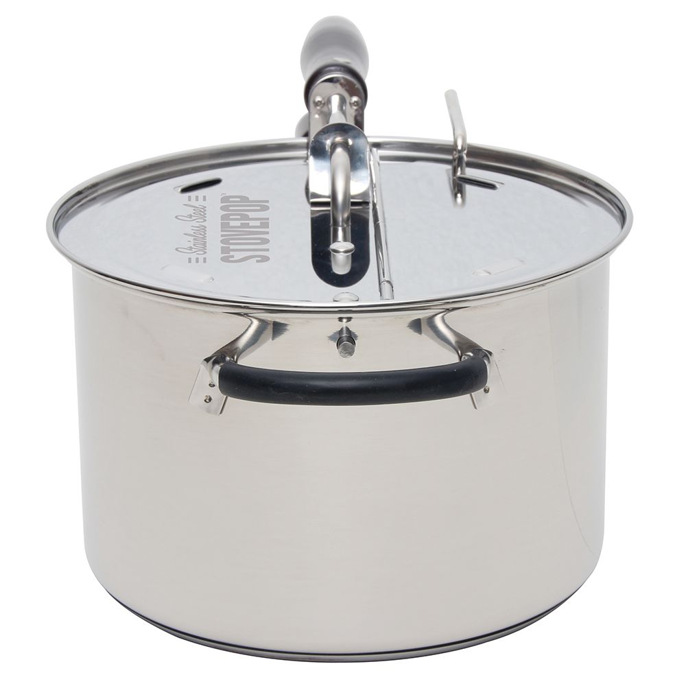 Stovetop Popcorn Popper - Heavy Duty for Mushroom Popcorn