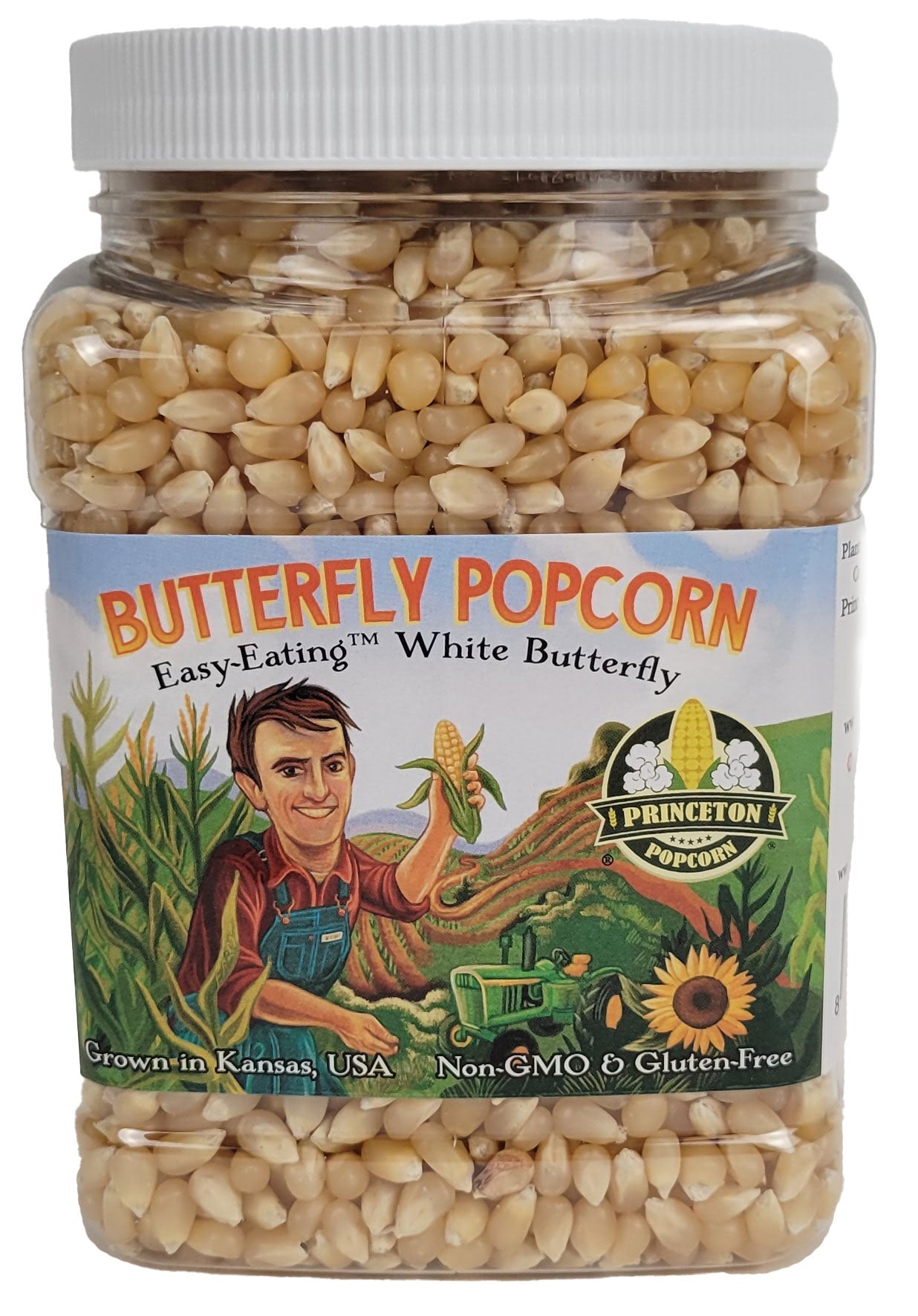 » 2lb Butterfly Shaped Unpopped White Popcorn Kernels (100% off)