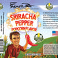 Sriracha Pepper Seasoning Popcorn Flavor Jar