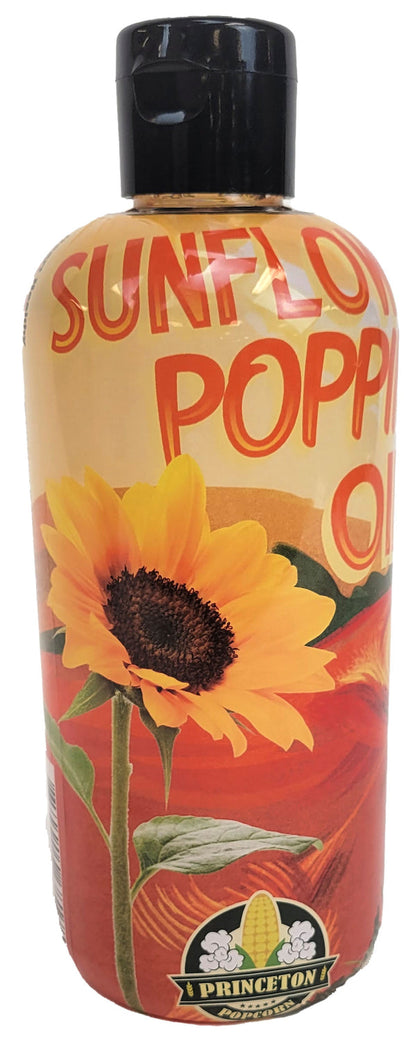 Paquete combinado de popping C: popper, palomitas de maíz con champiñones (8 lb), aceite y sabores