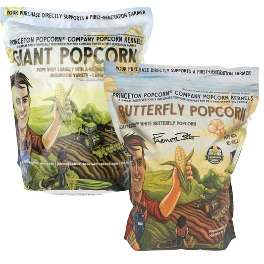 8lb Two-Pack Mushroom and Butterfly Half and Half Combo Duo