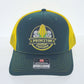Princeton Popcorn Snapback Farmer Cap with Embroidered Patch Hat