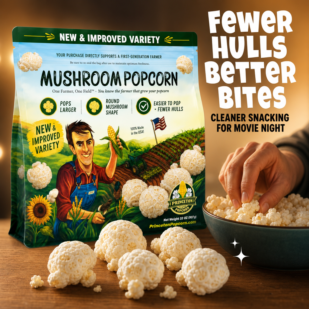 Fewer hulls, better bites - cleaner snacking for movie night